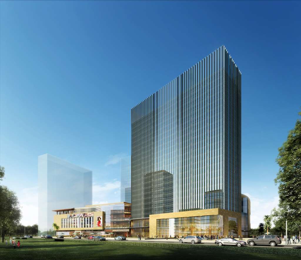 Doubletree By Hilton Hotel Shenzhen Longhua, Near Huawei, Foxcnn, Shenzhen North Railway, Uniwalk & Uniworld Shopping Mall, Sam'S Club Exteriör bild